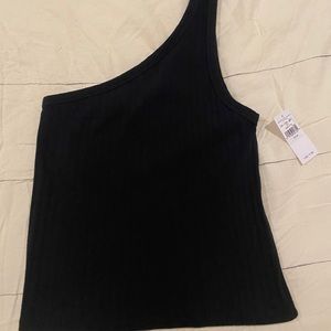 One shoulder tank top